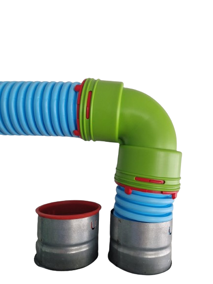 90 laipsnių alkūnė d75 ortakiui - Image 4