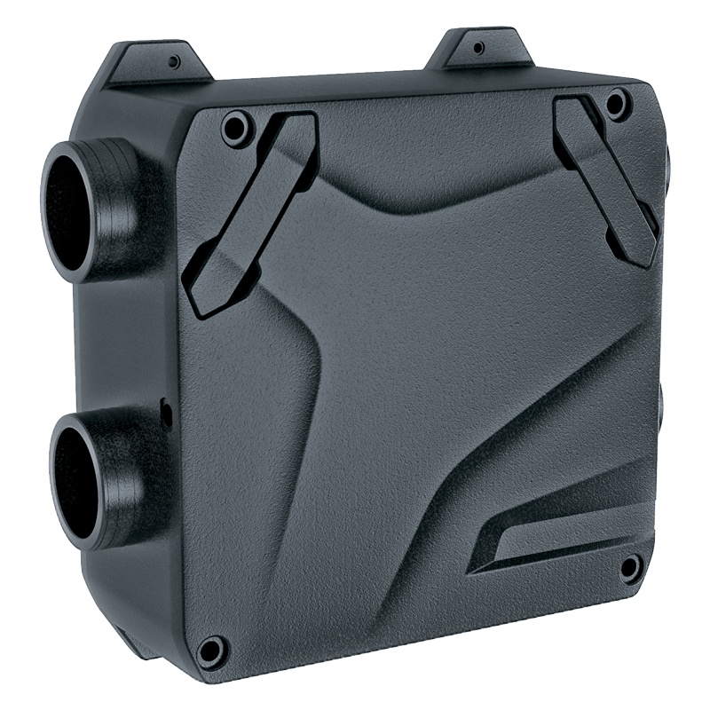 Plokštelinis ENTALPINIS rekuperatorius BLAUBERG Reneo-Fit D 100-E S14 su valdymo PULTU - Image 2