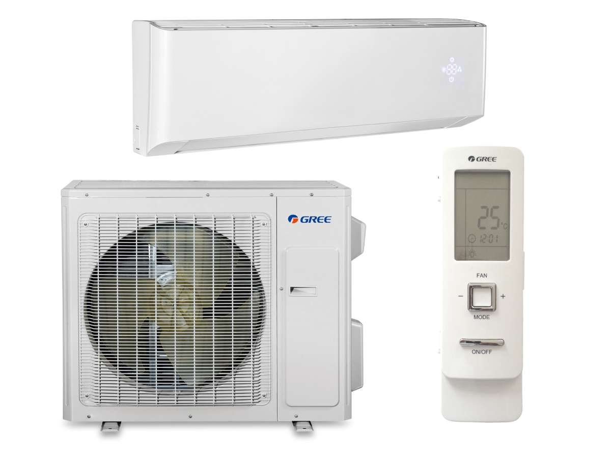 GREE Amber Nordic sieninio šilumos siurblio oras oras 7,03/7,03 kW komplektas