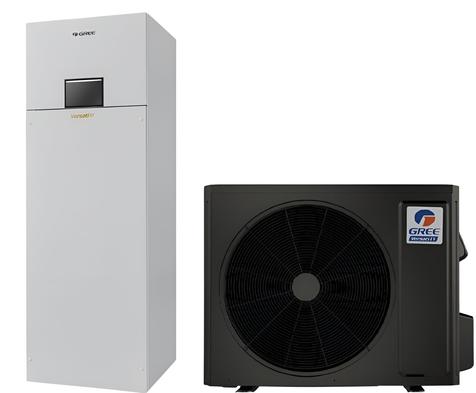 Šilumos siurblys oras-vanduo Gree Versati IV DUO 10,2/10,2kW