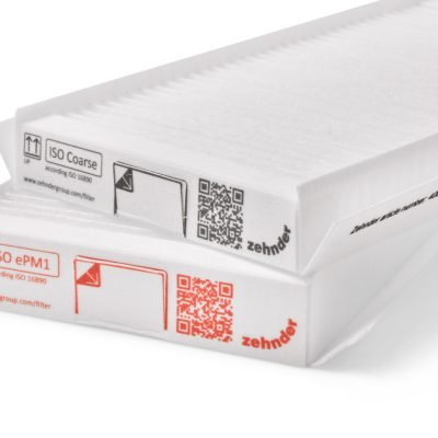 Originalūs Zehnder ComfoAir 180 rekuperatoriaus filtrai
