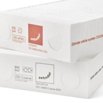 Originalūs Zehnder EVO 3/4 rekuperatoriaus filtrai