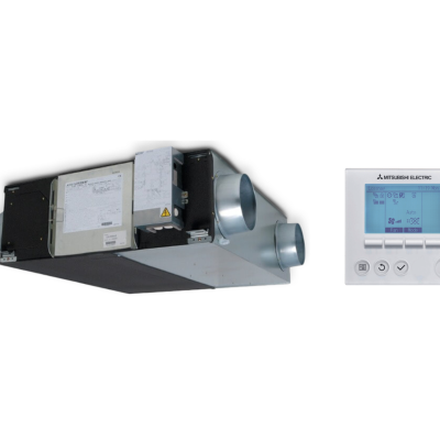 Plokštelinis rekuperatorius Mitsubishi Electric Lossnay LGH-200RVX su VALDYMO PULTU