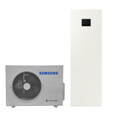 Samsung EHS Split ClimateHub AI Home 4,4 kW su 200 l talpa AE040RXEDEG / AE200DNWSPG