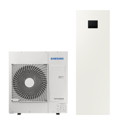 Samsung EHS Split ClimateHub AI Home 9 kW 3 fazių su 200 l talpa AE090CXEDGG / AE200DNWSPG