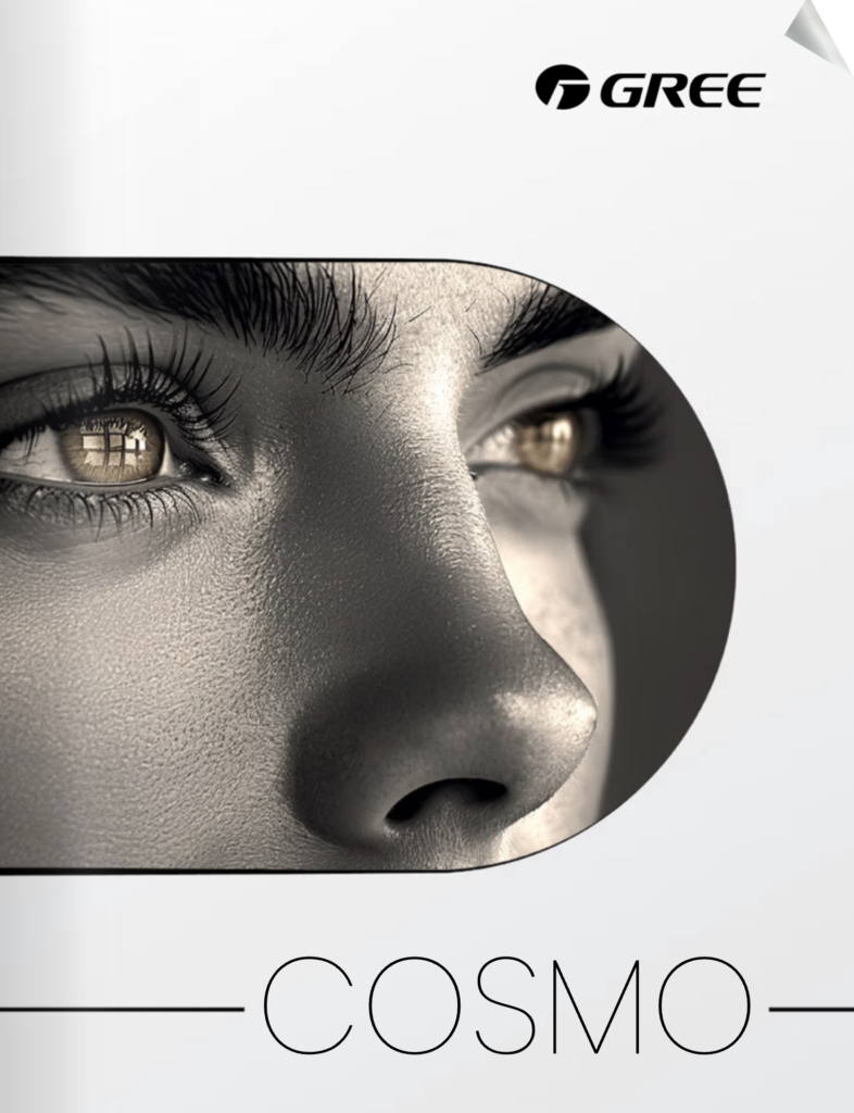 Gree Cosmo GWH24AWEXF-K6DNA4B dizaino vizualas