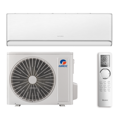 Šilumos siurblys Gree AIRY WHITE GWH12AVCXD-K6DNA1A/I + GWH12AVCXD-K6DNA1A/O 3,5/3,81 kW